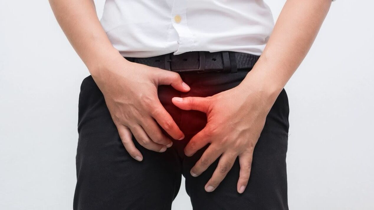dor nos xenitais con prostatite